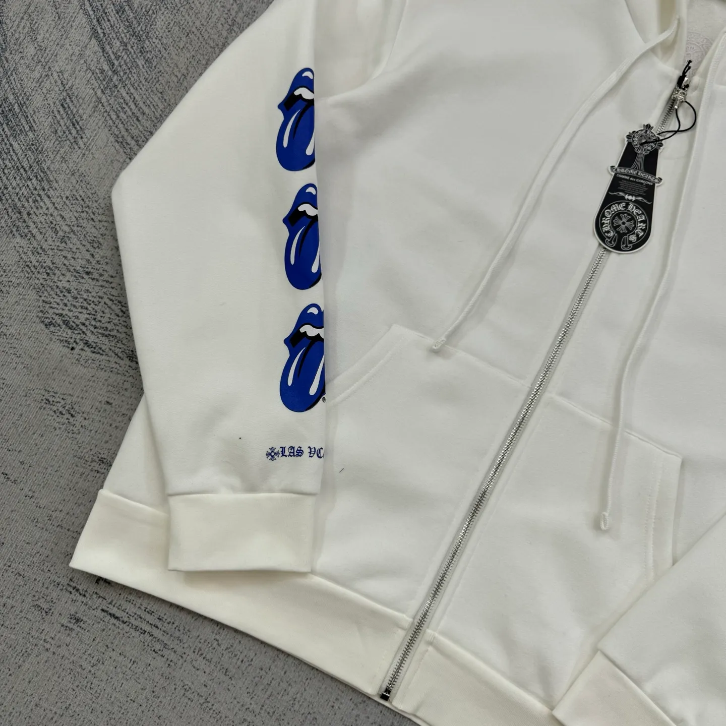 P470 Chrome Hearts hooded glue print sweatshirt jacket size S/M/L/XL